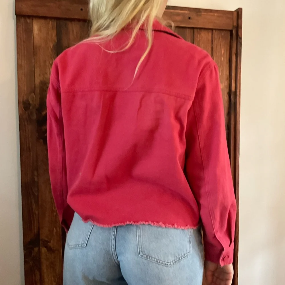 Women's Raspberry Pink Jacket - Picture 2 of 5